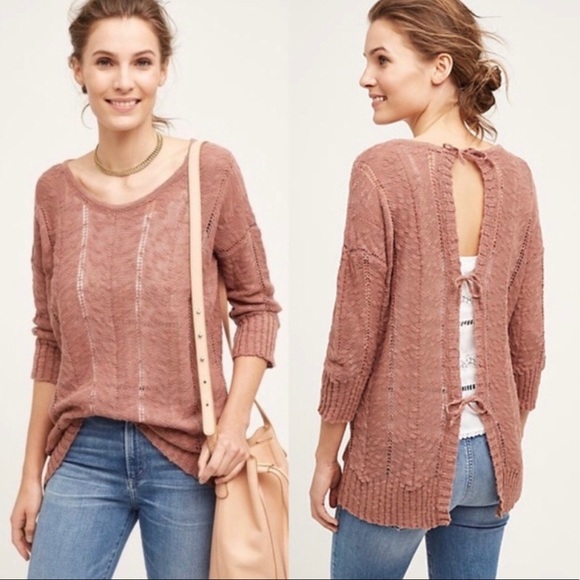 Anthropologie Sweaters - $10 SALE✨Anthropologie Knitted & Knotted Sweater